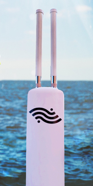 Get Internet service anywhere, on land or sea.